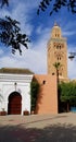 Koutoubia Mosque Marrakech, Morocco is the most visited monument